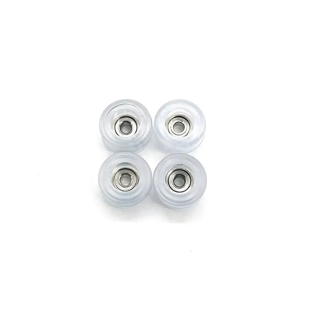4Pcs Urethane CNC Bearing Wheel For Fingerboard Professional PU+Metal Mini Finger Skate Board Wheels PowerGlide Motors & Accessories