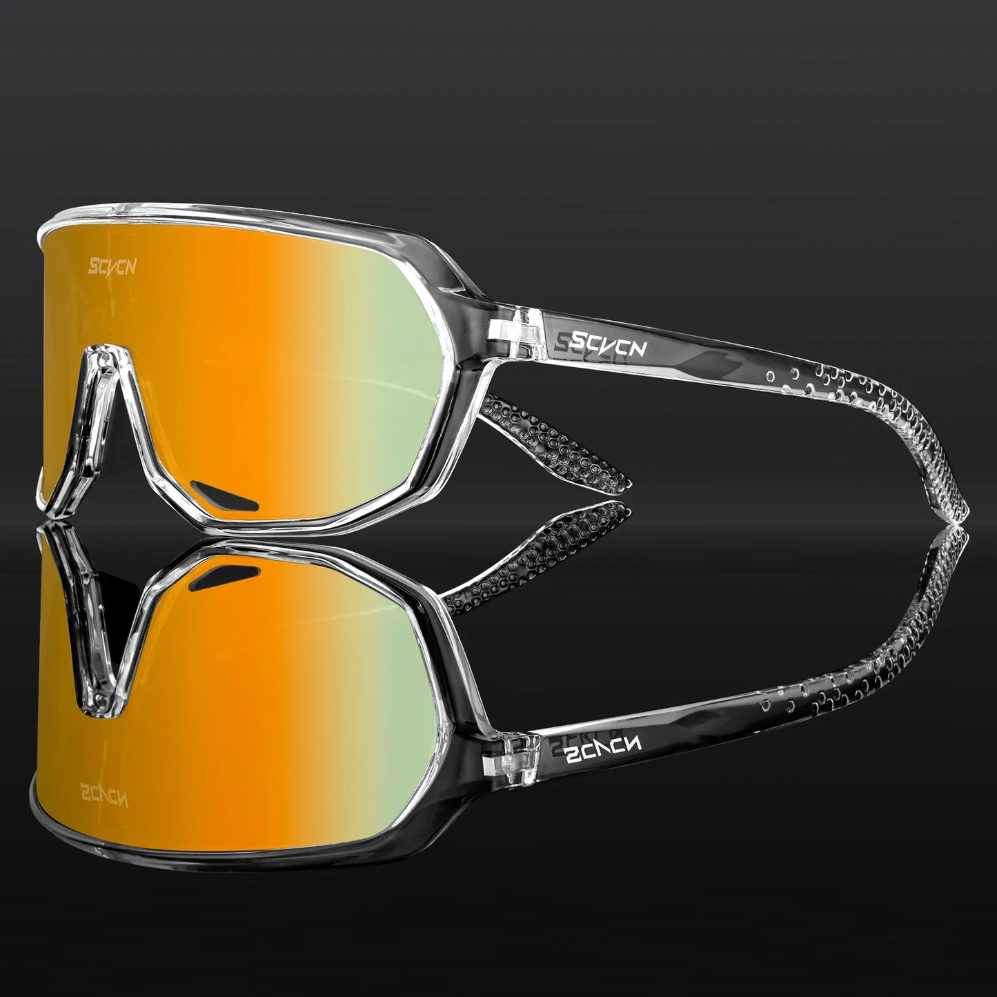 SCVCN Brand New Hiking Glasses Outdoor Sports Cycling Sunglasses UV400 Protective Glasses for Skiing Mountain Bike Accessories