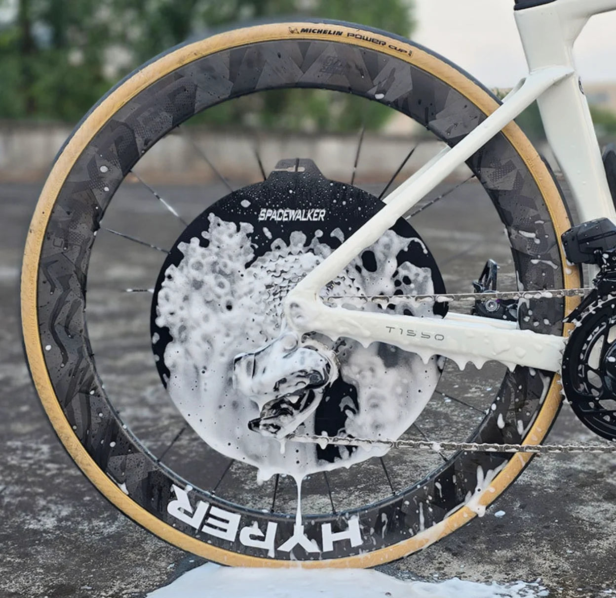 Bicycle Motorcycle Washing Disc Brake Cleaning Protection Cover Anti Grime Guard Wheel Cover For Road MTB Mountain Bike