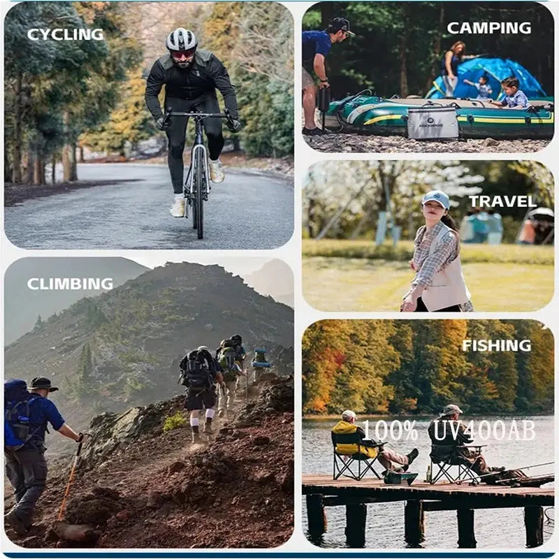 Giant cycling HD vision anti sweat and anti fog cycling glasses  men's and women's sunglasses, outdoor sports with case PowerGlide Motors & Accessories