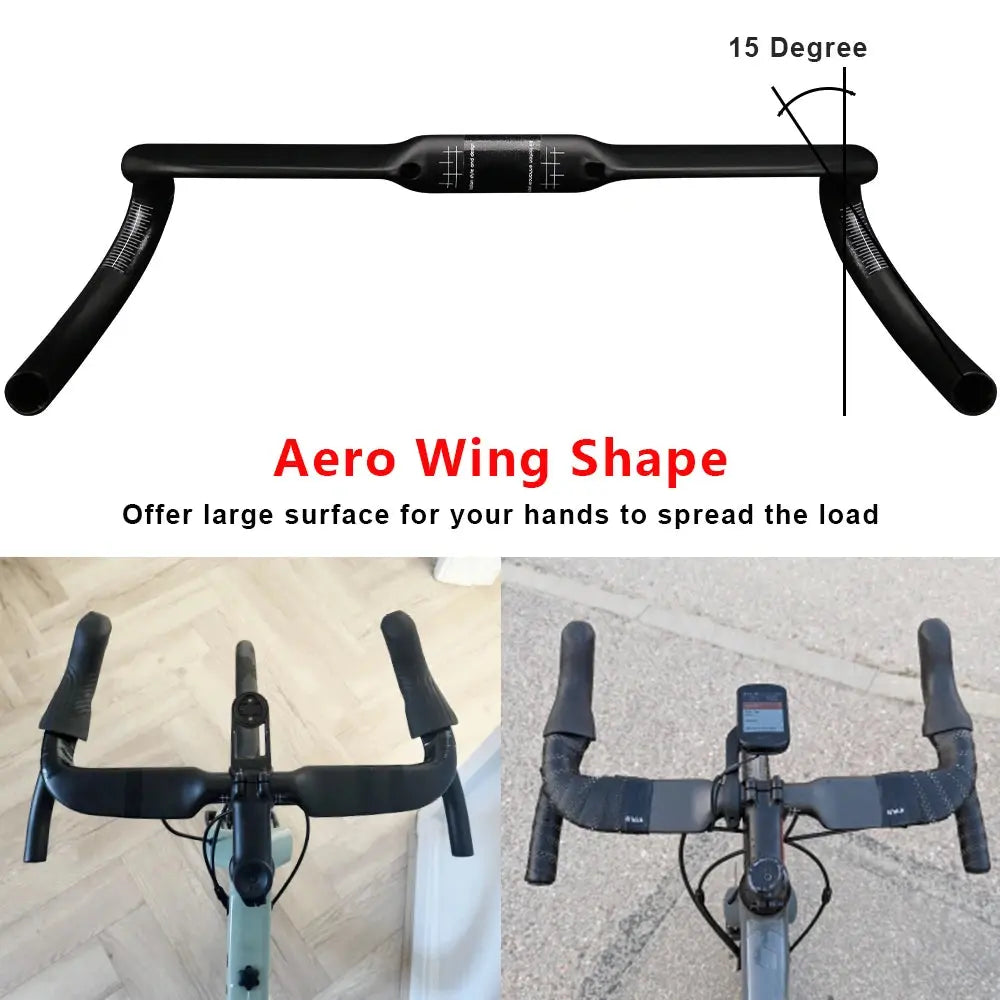 Gravel Bike Handlebar,Speed Carbon Road Handlebars,RXL SL,31.8mm,Inner Routing,Racing Bike Drop Bent Bar,458/478/498mm PowerGlide Motors & Accessories