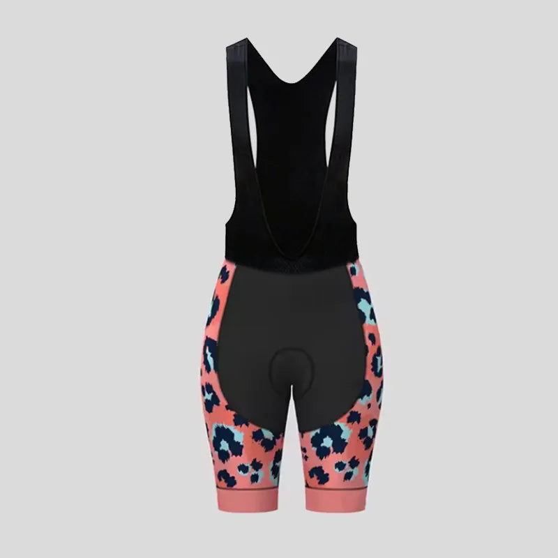 Men's Short Sleeve Bicycle Leopard print, MTB Cycling Clothing, Bike Uniform, Cycle Shirt, Racing Cycling Jersey Set, Summer