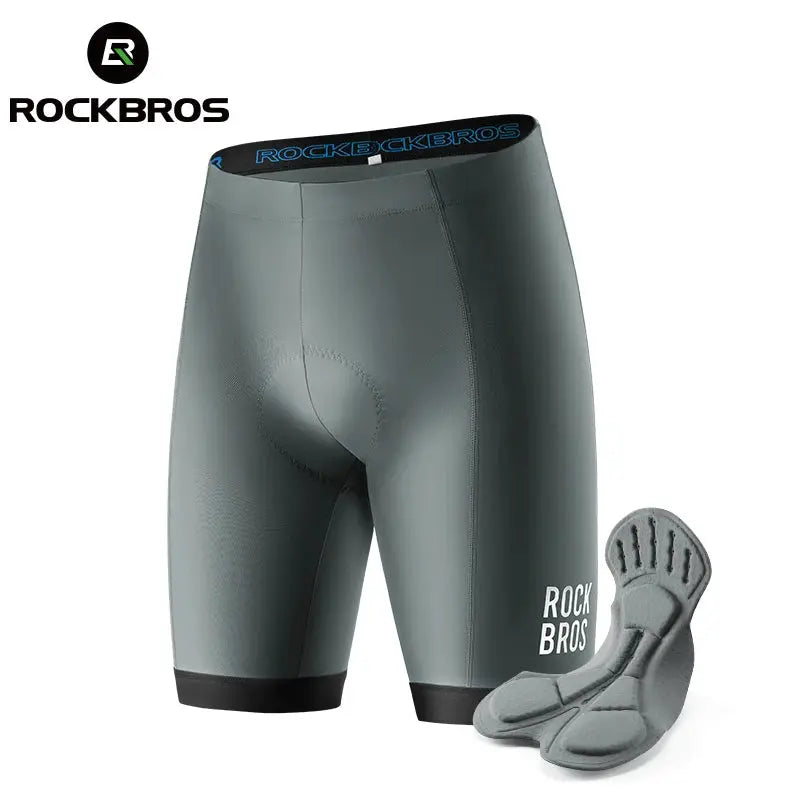 ROCKBROS Men's Cycling Shorts 3D Gel Pad Cycling Underwear Anti-Slip Breathable Bike Bicycle Liner Shorts Men MTB Road Riding PowerGlide Motors & Accessories