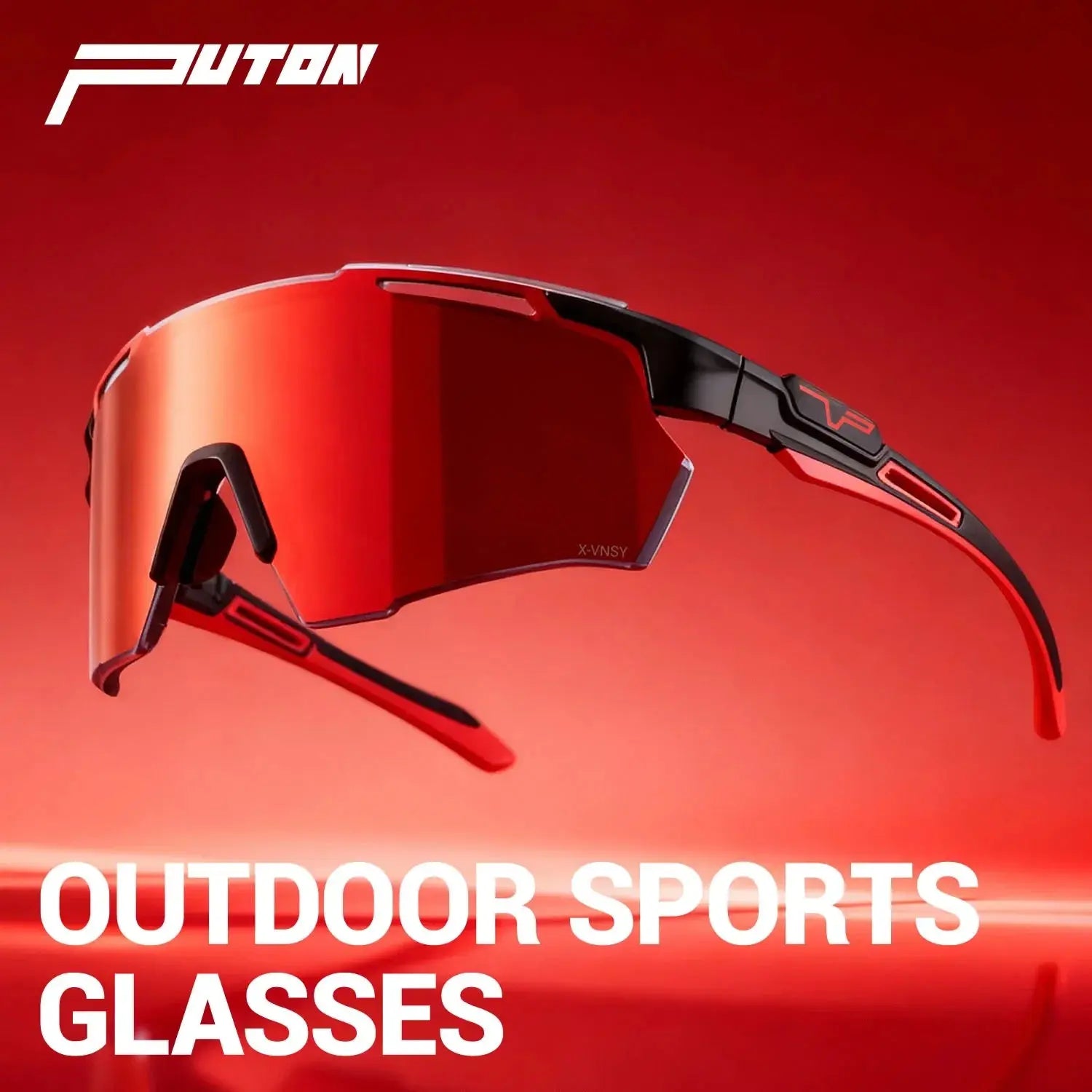 PUTON Photochromic Cycling Glasses Outdoor Running Sunglasses Men Women MTB Road Bike Glasses Fashion Hiking Drive Sunglasses PowerGlide Motors & Accessories