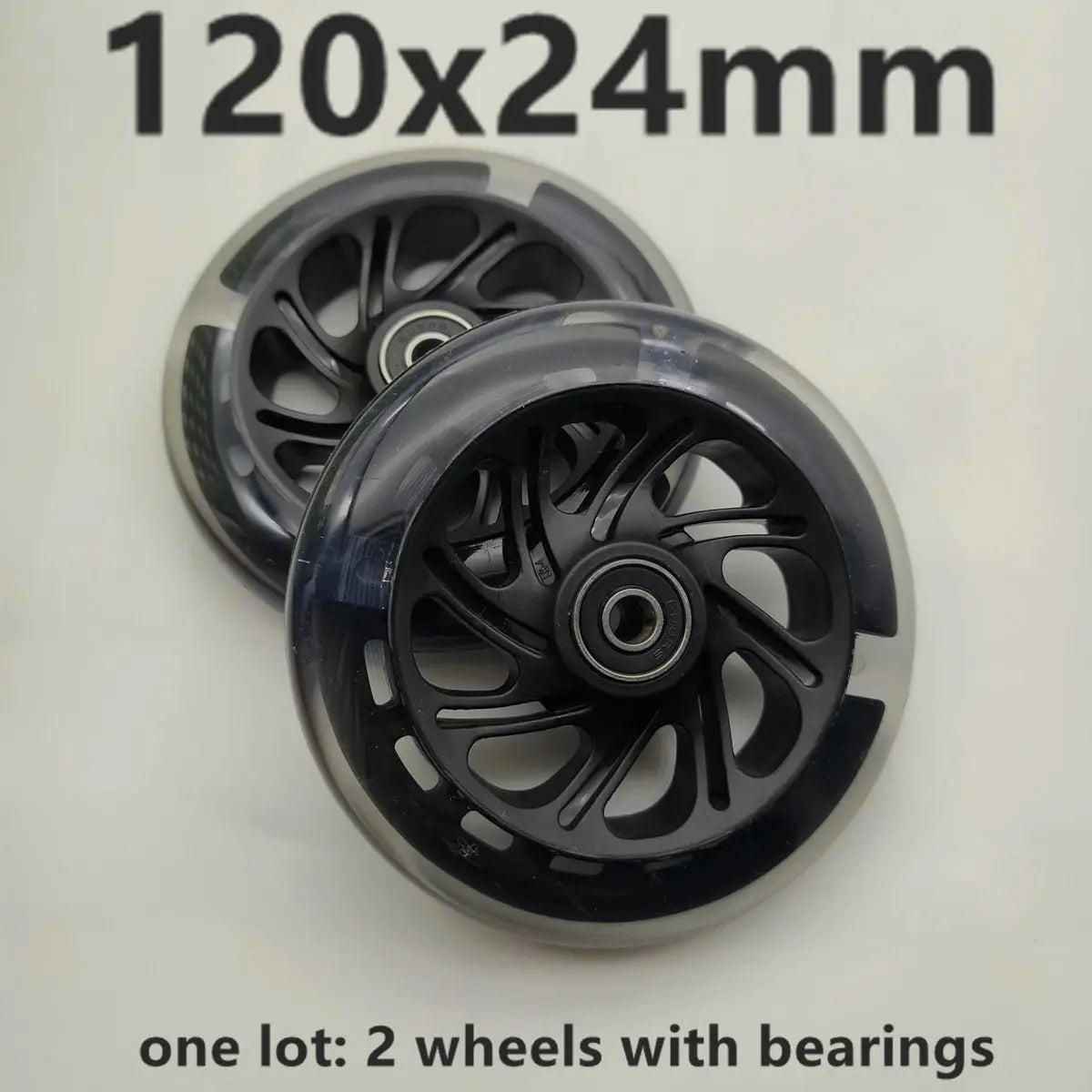 children scooter wheel flashing lighting wheel 80MM 100mm 120mm PU wheel for children scooter PowerGlide Motors & Accessories