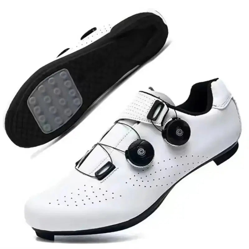 Professional Mountain Bike Cycling Shoes MTB Flat Cleat SPD Shoes Outdoor Self-Locking Big Size 47 Racing Bicycle Sneakers Men PowerGlide Motors & Accessories