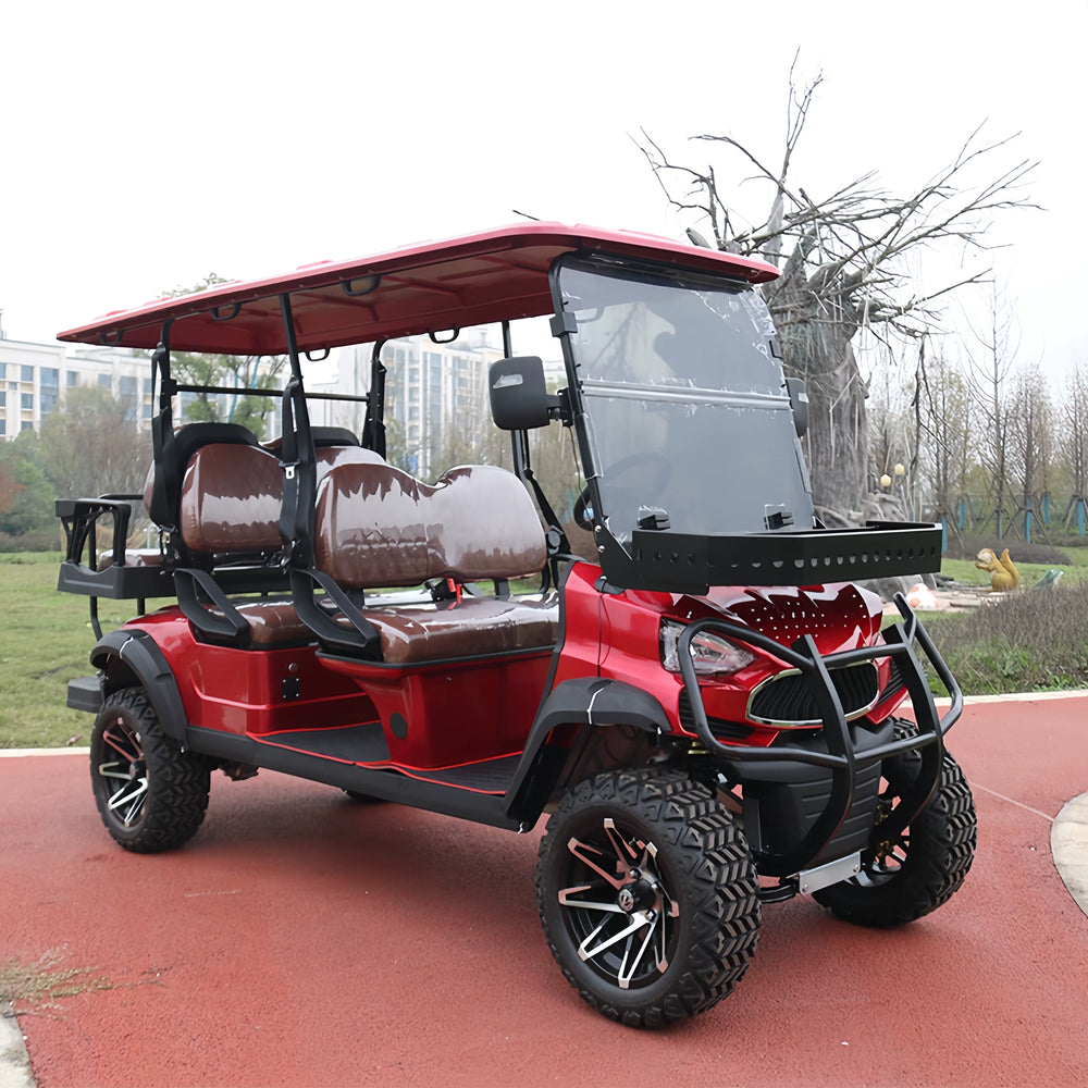 Luxury 6 Seater Electric Golf Cart with Lithium Battery