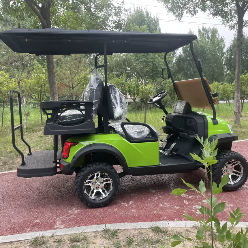 Best Price Brand New 72V Lithium Battery Adult Scooter Electric Golf Cart 12-Inch Off-Road Tires Touch Screen Multi-Media