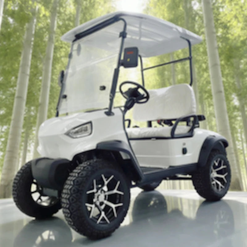 4 Wheel Club Electric Golf Cart - Street Legal Commuter Vehicle for Two